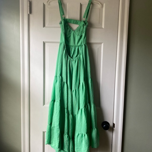 Hello Molly Freshly Brewed Dress in Green - Picture 5 of 6